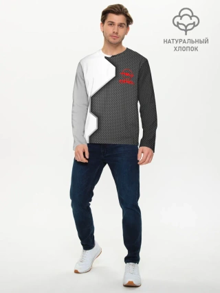 Мужской лонгслив базовый / Opel sport uniform auto