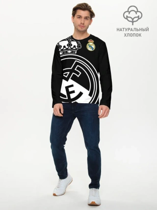 Мужской лонгслив базовый / Real Madrid Exclusive