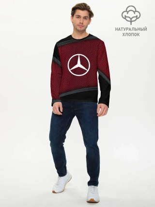 Мужской лонгслив базовый / MERCEDES-BENZ SPORT