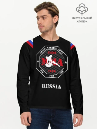 Мужской лонгслив базовый / MMA