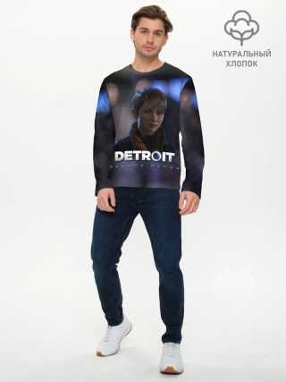 Мужской лонгслив базовый / Detroit: Become Human - Kara