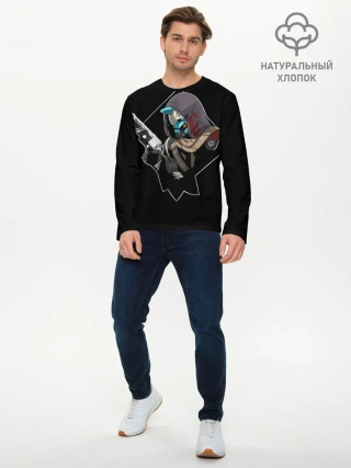 Мужской лонгслив базовый / Cayde-6