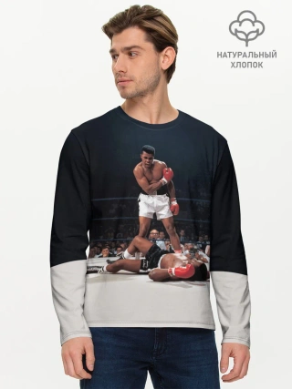 Мужской лонгслив базовый / Muhammad Ali
