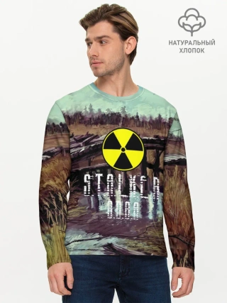Мужской лонгслив базовый / S.T.A.L.K.E.R ВОВА