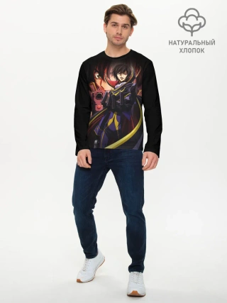 Мужской лонгслив базовый / Code Geass_8
