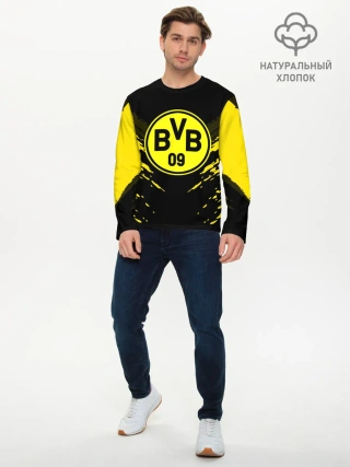 Мужской лонгслив базовый / BORUSSIA SPORT