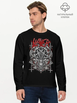 Мужской лонгслив базовый / Slayer