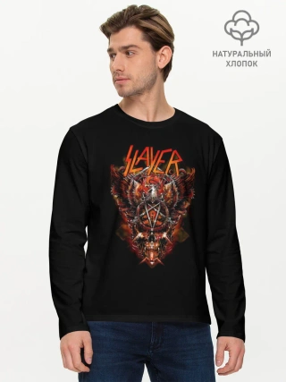 Мужской лонгслив базовый / Slayer