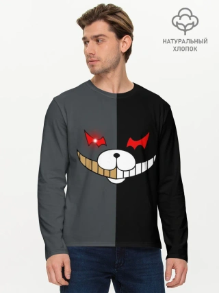 Мужской лонгслив базовый / KUROKUMA x MONOKUMA