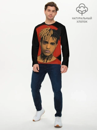 Мужской лонгслив базовый / XXXTentacion