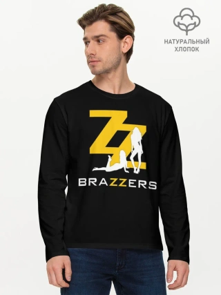 Мужской лонгслив базовый / BRAZZERS