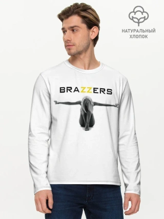 Мужской лонгслив базовый / BRAZZERS