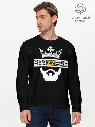 Мужской лонгслив базовый / BRAZZERS