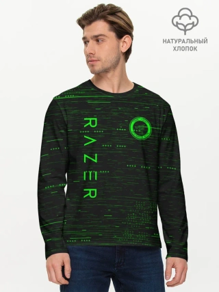 Мужской лонгслив базовый / RAZER