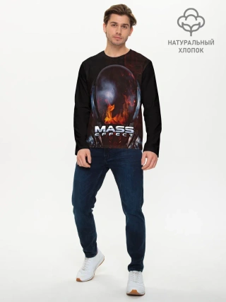 Мужской лонгслив базовый / MASS EFFECT