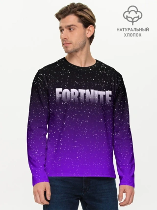 Мужской лонгслив базовый / FORTNITE SPACE