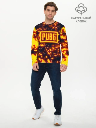 Мужской лонгслив базовый / PUBG
