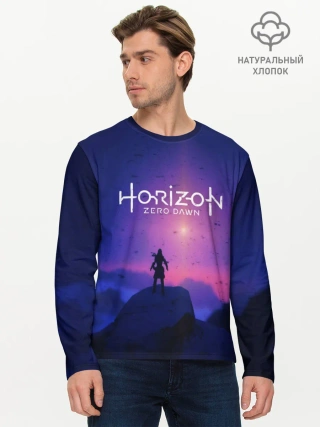 Мужской лонгслив базовый / HORIZON ZERO DAWN