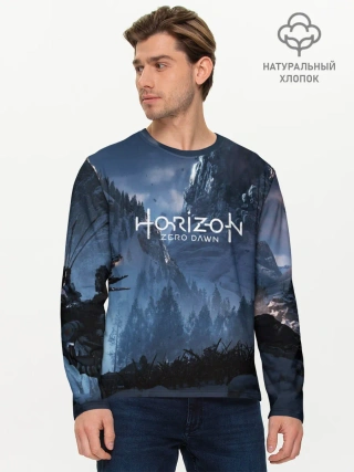 Мужской лонгслив базовый / HORIZON ZERO DAWN