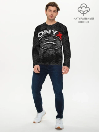 Мужской лонгслив базовый / Onyx
