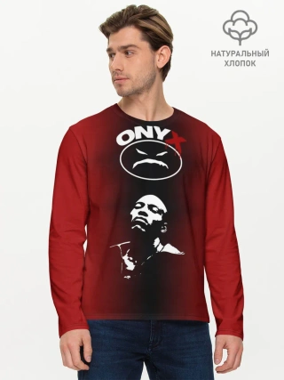 Мужской лонгслив базовый / Onyx