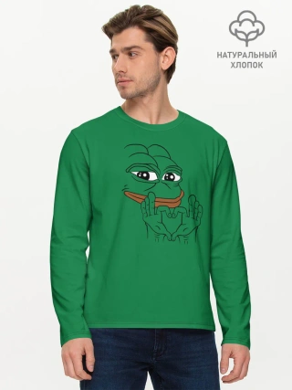 Мужской лонгслив базовый / PepeLove