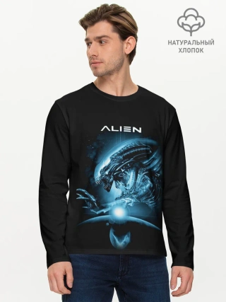 Мужской лонгслив базовый / ALIEN