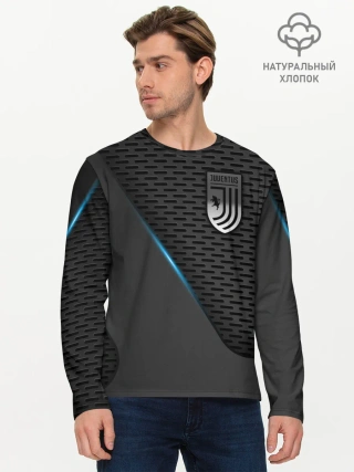 Мужской лонгслив базовый / Juventus