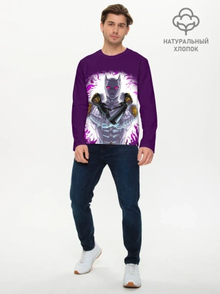 Мужской лонгслив базовый / JJBA Killer Queen