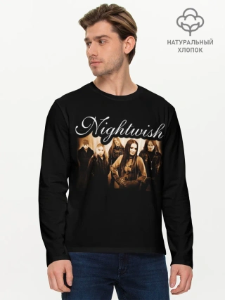 Мужской лонгслив базовый / Nightwish