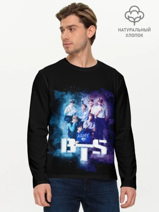 Мужской лонгслив базовый / BTS