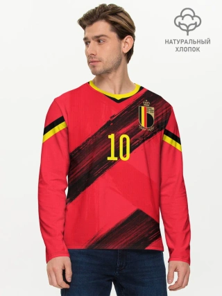 Мужской лонгслив базовый / Hazard home EURO 2020