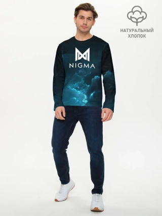 Мужской лонгслив базовый / Nigma