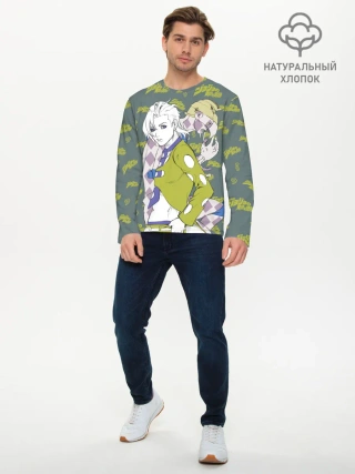 Мужской лонгслив базовый / JoJo Bizarre Adventure