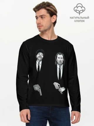 Мужской лонгслив базовый / Pulp Fiction - Art 3