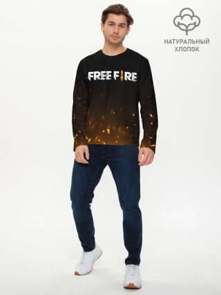 Мужской лонгслив базовый / FREE FIRE