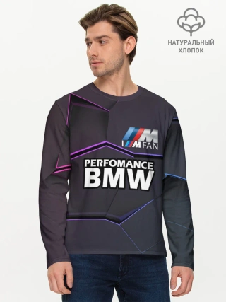 Мужской лонгслив базовый / BMW Perfomance