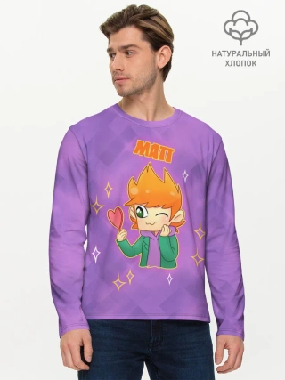 Мужской лонгслив базовый / Matt