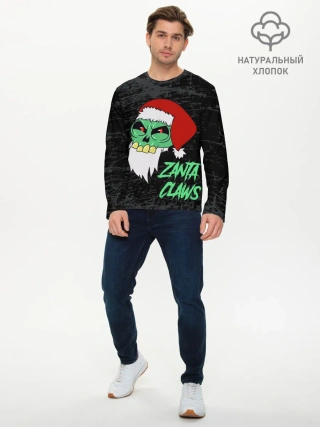 Мужской лонгслив базовый / Zanta Claws.