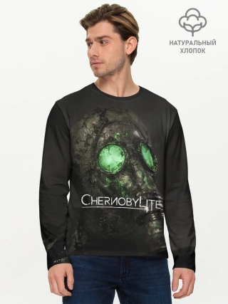 Мужской лонгслив базовый / Chernobylite арт
