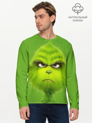 Мужской лонгслив базовый / The Grinch