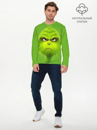 Мужской лонгслив базовый / The Grinch