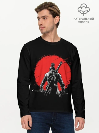 Мужской лонгслив базовый / Sekiro: Shadows Die Twice