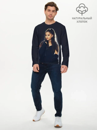 Мужской лонгслив базовый / Ariana Grande