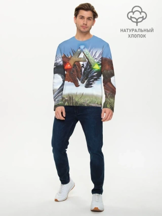 Мужской лонгслив базовый / Ark Survival Evolved
