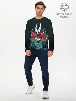 Мужской лонгслив базовый / Hollow Knight