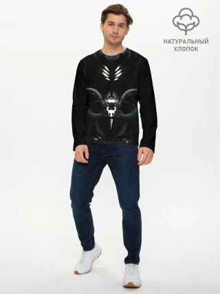 Мужской лонгслив базовый / Hollow Knight