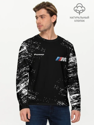 Мужской лонгслив базовый / BMW