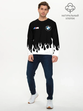Мужской лонгслив базовый / BMW / БМВ