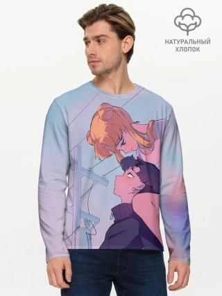 Мужской лонгслив базовый / SAILOR MOON